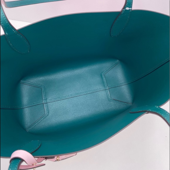 Kate Spade Colada Pineapple Graphic Large Tote Bag Pink Multi NWT - Picture 6 of 13